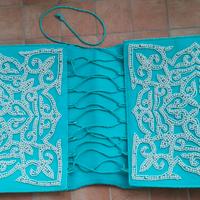 Bisaccia o Alforja decorativa del Kazakistan