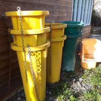 Tubi scarico macerie