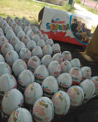72 sorpresine Kinder nuove, mai aperte