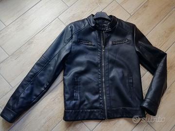 Giubbino pelle ragazzo