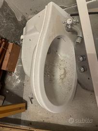 WC e bidet in stile inglese