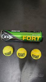 3 Palline da Tennis Dunlop Fort All Court
