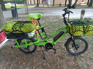 BICICLETTA YUBA FASTRACK E-CARGOBIKE COMPATTA