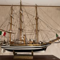 Riproduzione barca Amerigo Vespucci 1:100