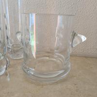 Set 6 bicchieri + porta ghiaccio 