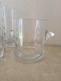 Set 6 bicchieri + porta ghiaccio 