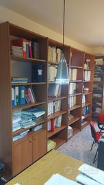 Librerie legno massello noce