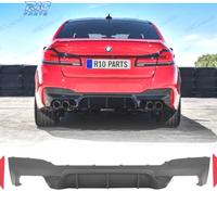 DIFFUSORE BMW G30 G31 LOOK M5 NERO OPACO