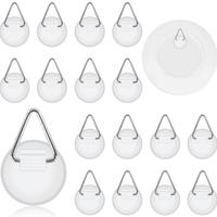 NUOVI 60 Pezzi Ganci Autoadesivi Invisibili