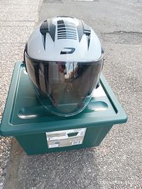 casco moto jet bianco HYP 3.41 