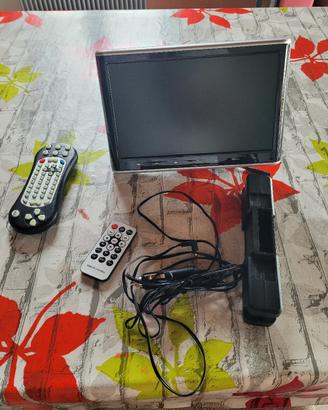 Lettore DVD per poggiatesta auto