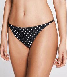 Costume donna calzedonia mutanda slip pois
