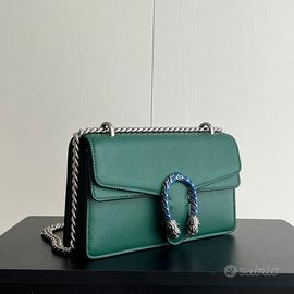 Borsa a tracolla Gucci con mini fibbia a diamante