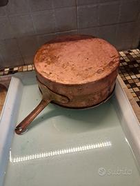 padelle di rame zincate