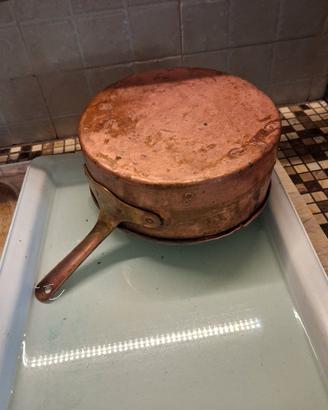 padelle di rame zincate