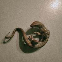 piccola scultura in bronzo 