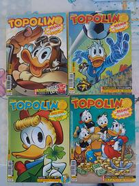 Topolino 3120/3123 + monete+raccoglitore