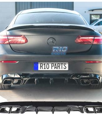 DIFFUSORE MERCEDES CLASSE E C238 16- AMG NERO LUCI