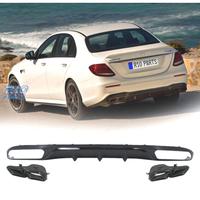 DIFFUSORE MERCEDES W213 16-20 LOOK E63 TERMINALI D