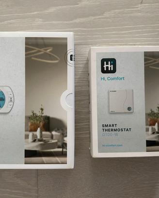 Termostato Hi Confort T100 + Smart Wi-Fi G100-W