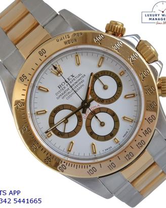 ROLEX Daytona 16523 white tritium Full set 1997’s