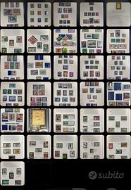 30 cartelle di francobolli misto Mindo alto valore