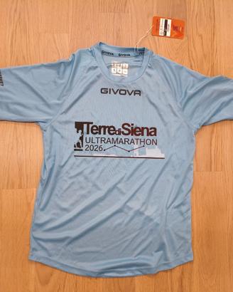 t-shirt running Terre di Siena, nuova