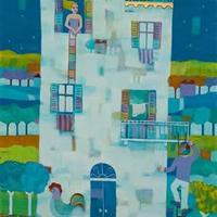 Marco sudati olio su tela 50 per 70