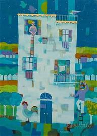 Marco sudati olio su tela 50 per 70