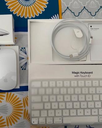 Apple magic Keyboard Touch id + Magic mouse ultimo
