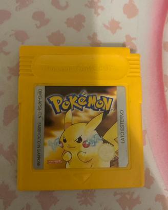 Pokemon giallo originale