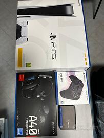 Ps5+ cuffie astro a40 con mix amp+ pad pro victrix