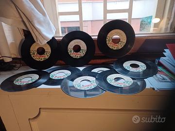 dischi vinile 45 giri prealpino senza copertina