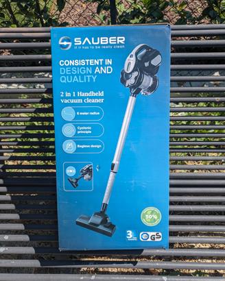 Aspirapolvere 2 in 1 SAUBER Ciclonico HEPA
