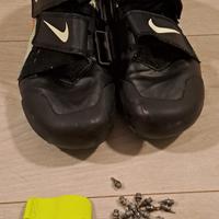 scarpe chiodate per lancio giavellotto 