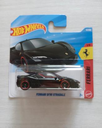 Hot Wheels Ferrari Sf90 Stradale nera 2026