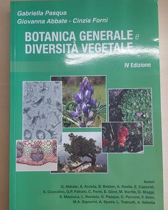 BOTANICA GENERALE E DIVERSITÀ VEGETALE UNIVERSITÀ