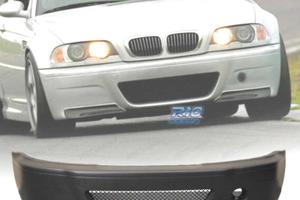 PARAURTI ANTERIORE BMW E46 M3 LOOK CSL SPLITTERS C