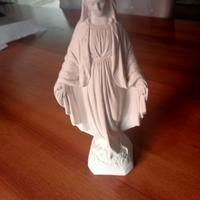 statuetta Madonna in gesso 29 cm