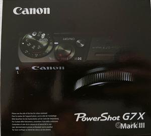 CANON G7X MKIII