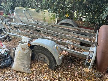 Carrello porta moto 3 posti