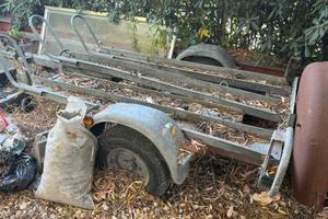 Carrello porta moto 3 posti