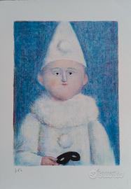 Pierrot, litografia di A. Bueno