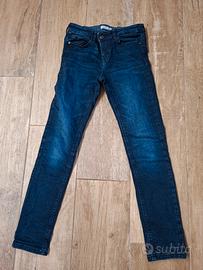 Jeans blu scuro 12 anni cm 152