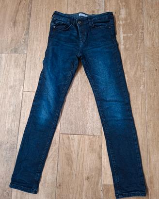 Jeans blu scuro 12 anni cm 152