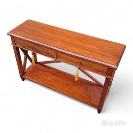 Libreria etagere a giorno con doppio cassetto