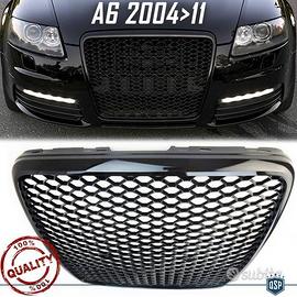 CALANDRA Audi A6 RS6 C6 Griglia Nera NIDO D' APE
