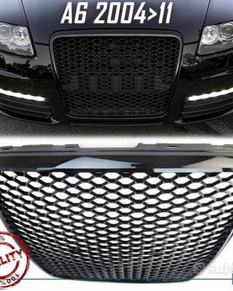 CALANDRA Audi A6 RS6 C6 Griglia Nera NIDO D' APE