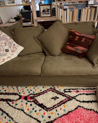 Divano lino 3/4 posti