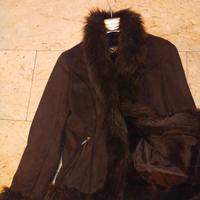 giacca in ecomontone e ecopelliccia 